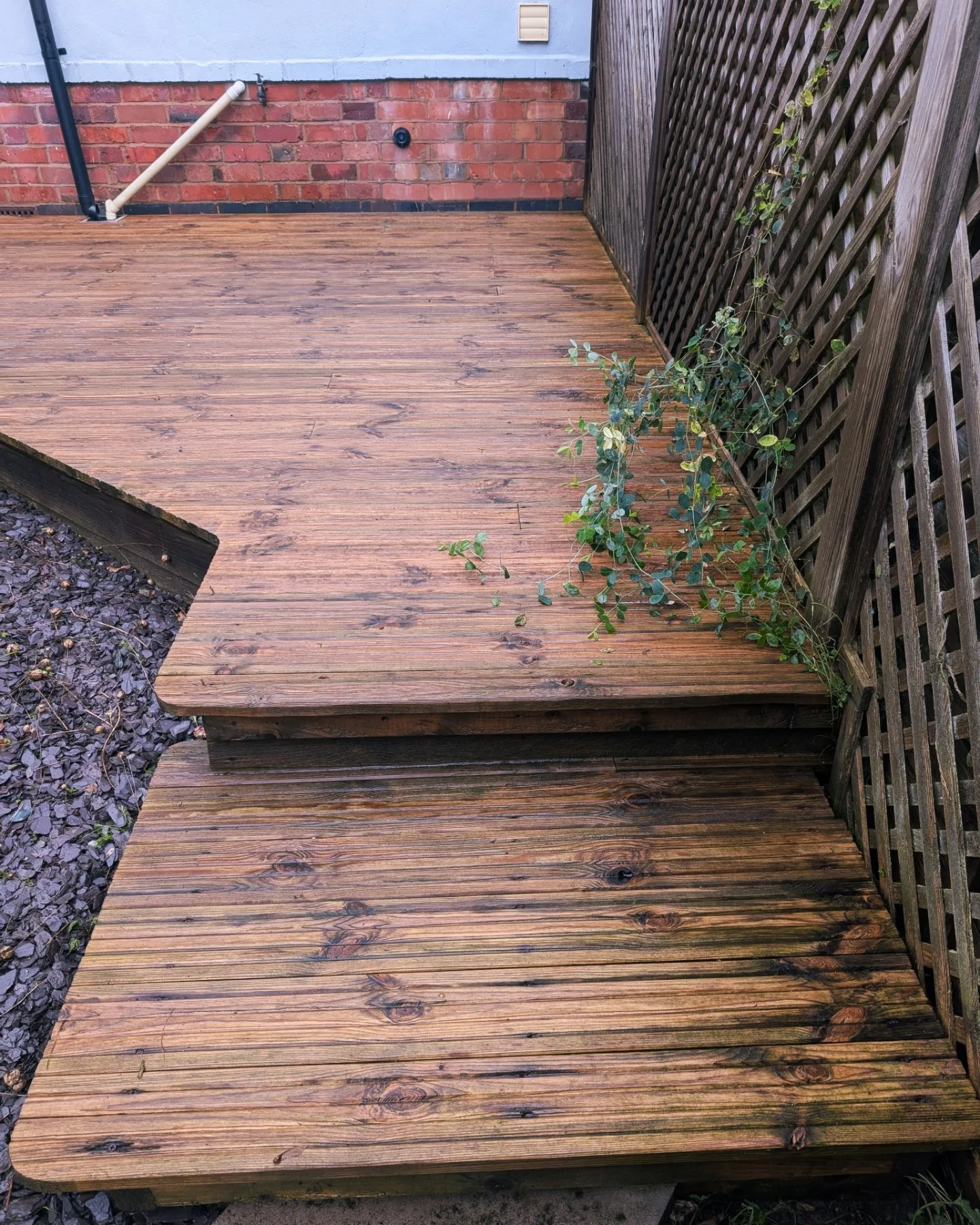 After deck cleaning Melbourne