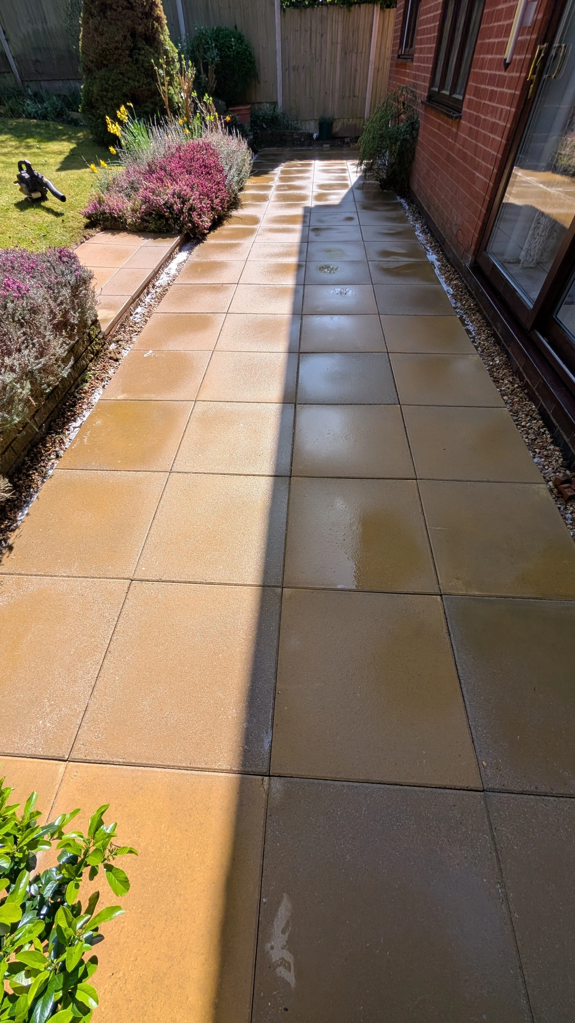 Deck after cleaning Melbourne